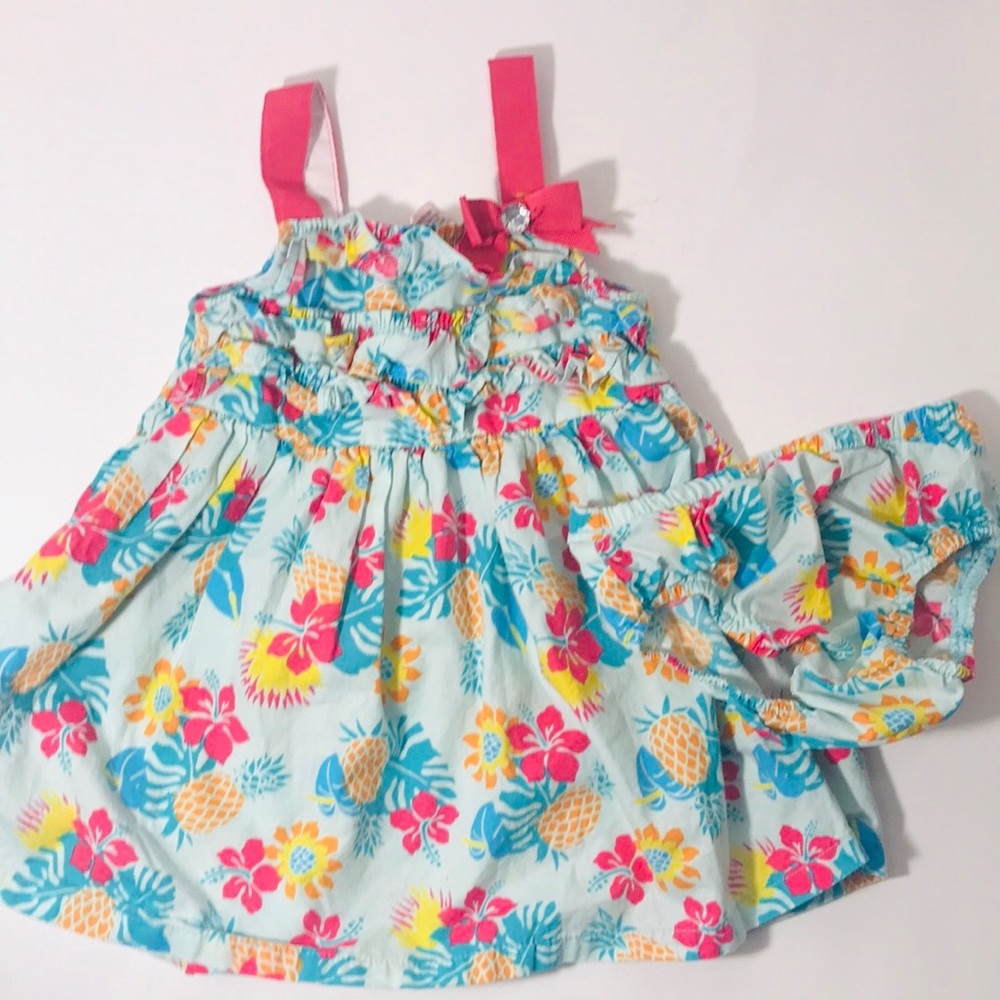 Sweet Heart Dress with Panties 12 month